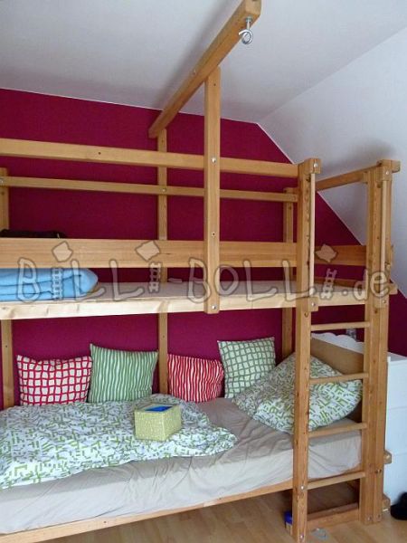 Loft seng 90/200 furu (Kategori: Loftseng brukt)