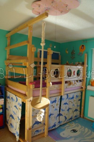 Loft bed made of spruce (Category: second hand loft bed)