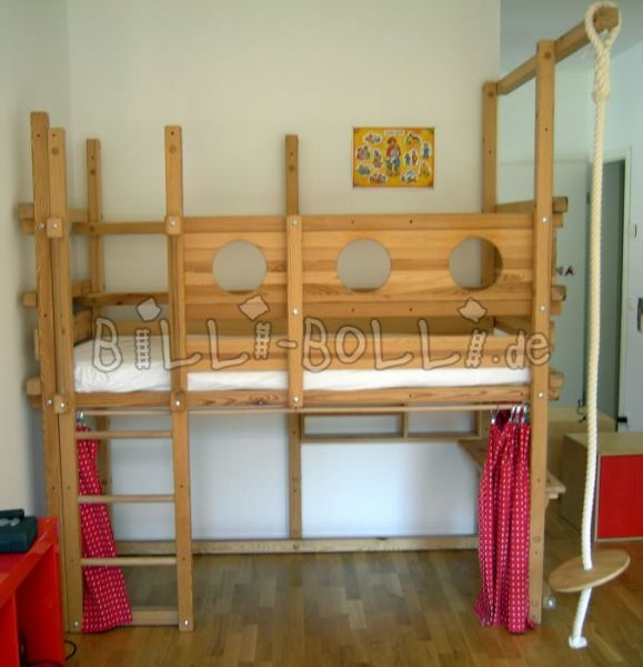 Llit alt de pi, 90x190cm (Categoria: Necessita llit alt)