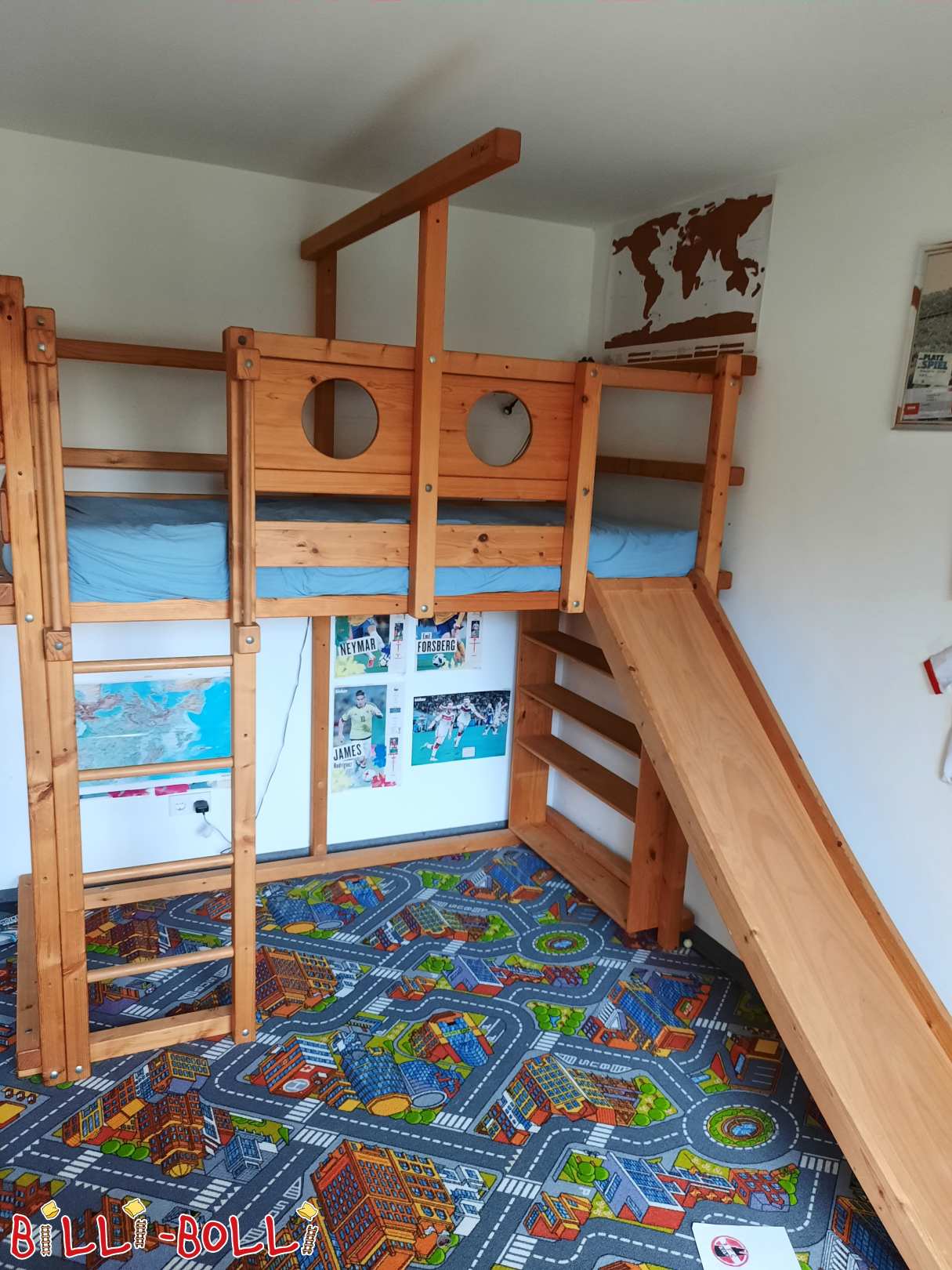 Growing loft bed for small and larger pirates (Category: Loft Bed Adjustable by Age pre-owned)