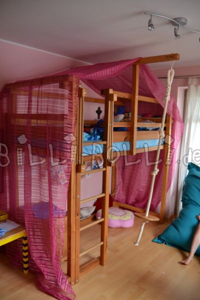 Loft bed oiled in pine, Oberhaching (near Munich) (Category: second hand loft bed)