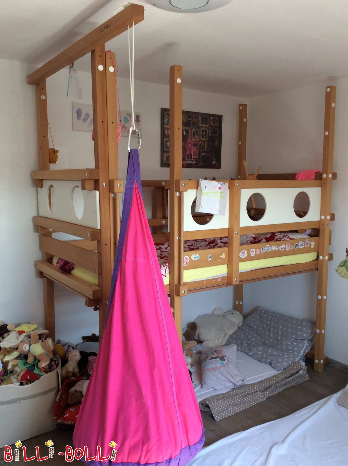 Loft bed with extra-high feet in Munich (Category: Loft Bed Adjustable by Age pre-owned)