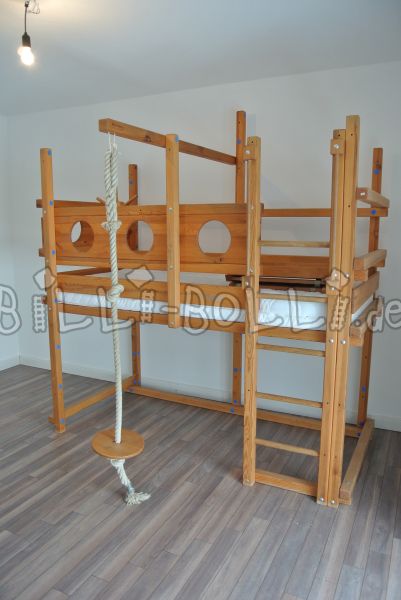 Letto a soppalco con accessori di Billi-Bolli (Categoria: letto a soppalco usato)