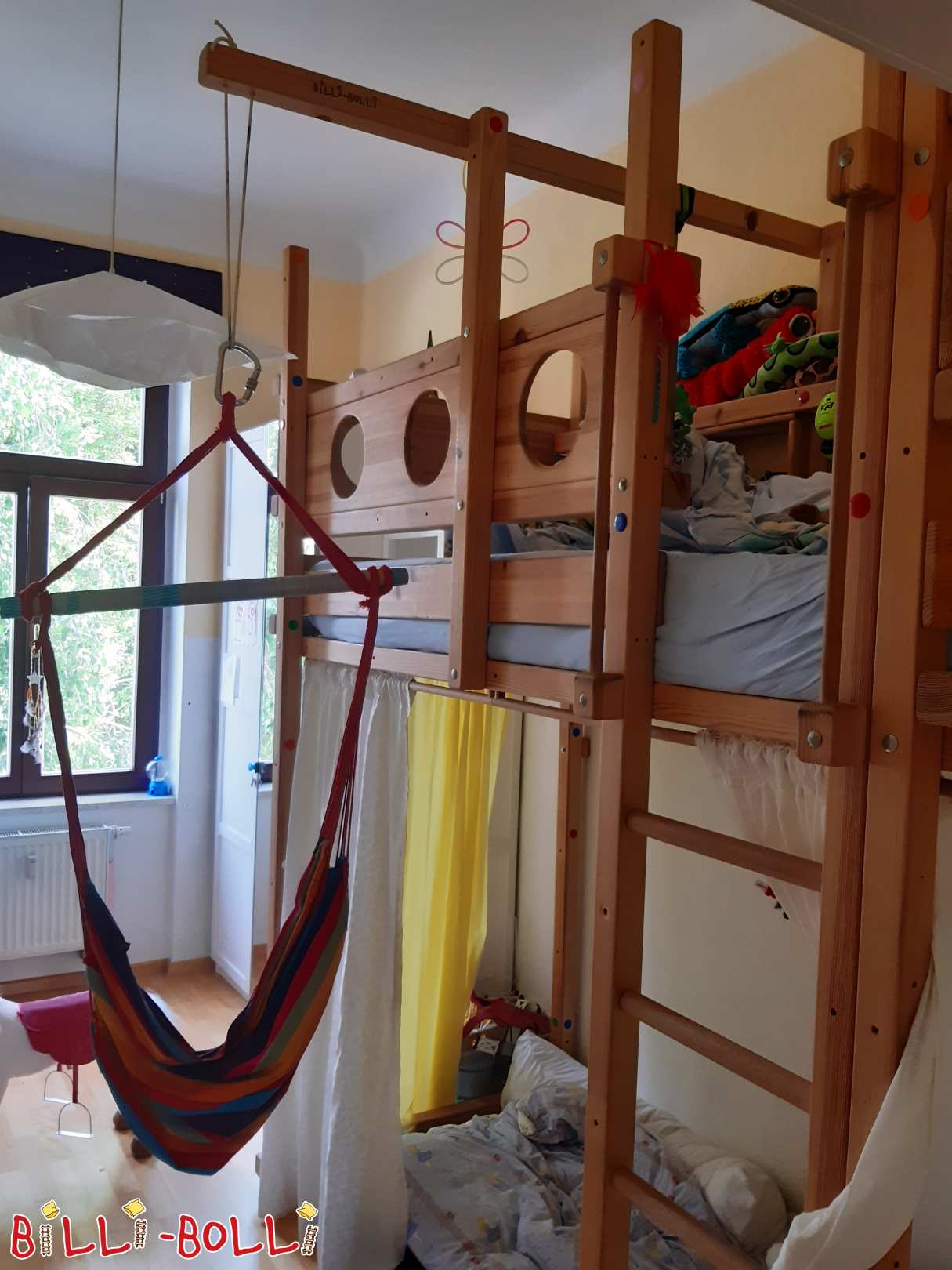 Vysoká posteľ rastúca s poschodovými doskami (Kategória: Vysoká posteľ rastúca s dieťaťom used)