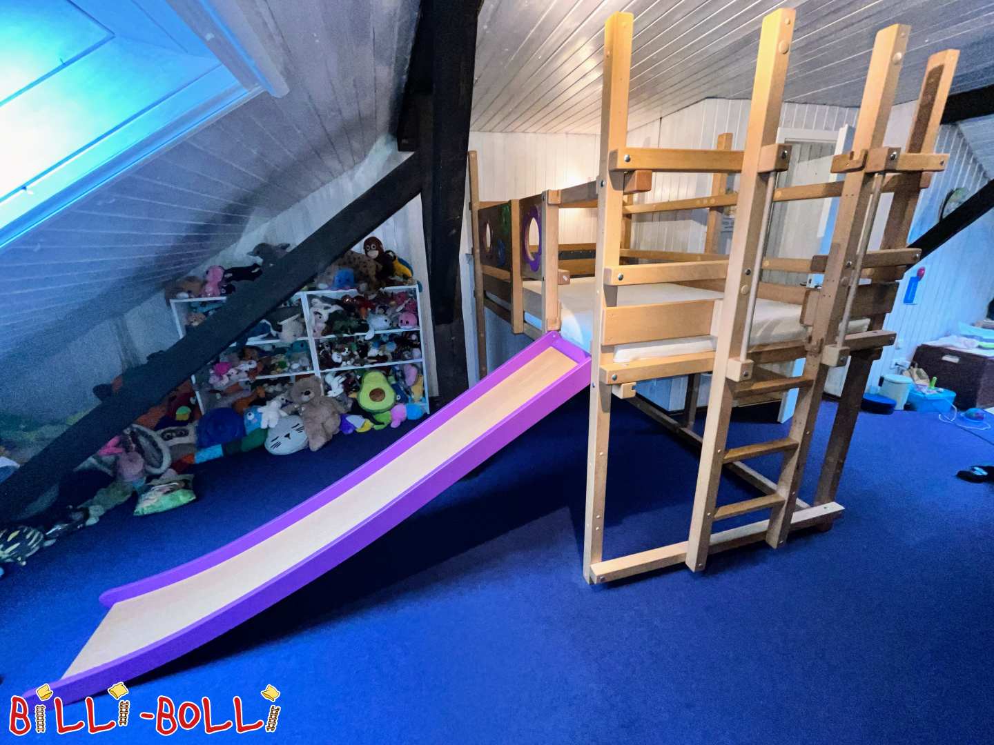 Publicitate 7068: Pat supraetajat care crește odată cu copilul, cu tobogan, 120 x 200 cm, fag, uns cu ceară Pat supraetajat care crește odată cu copilul, cu tobogan, 120 x 200 cm, fag, uns cu ceară (Categorie: Pat supraetajat care crește odată cu copilul folosit)