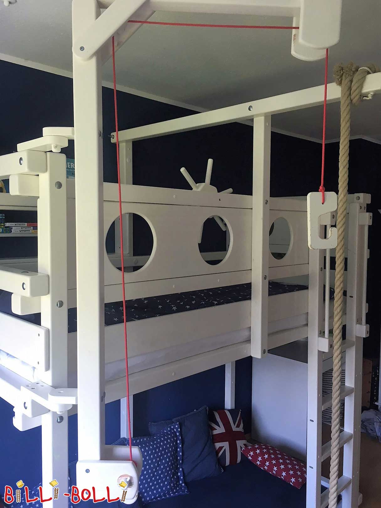 Loft bed white (Category: second hand loft bed)