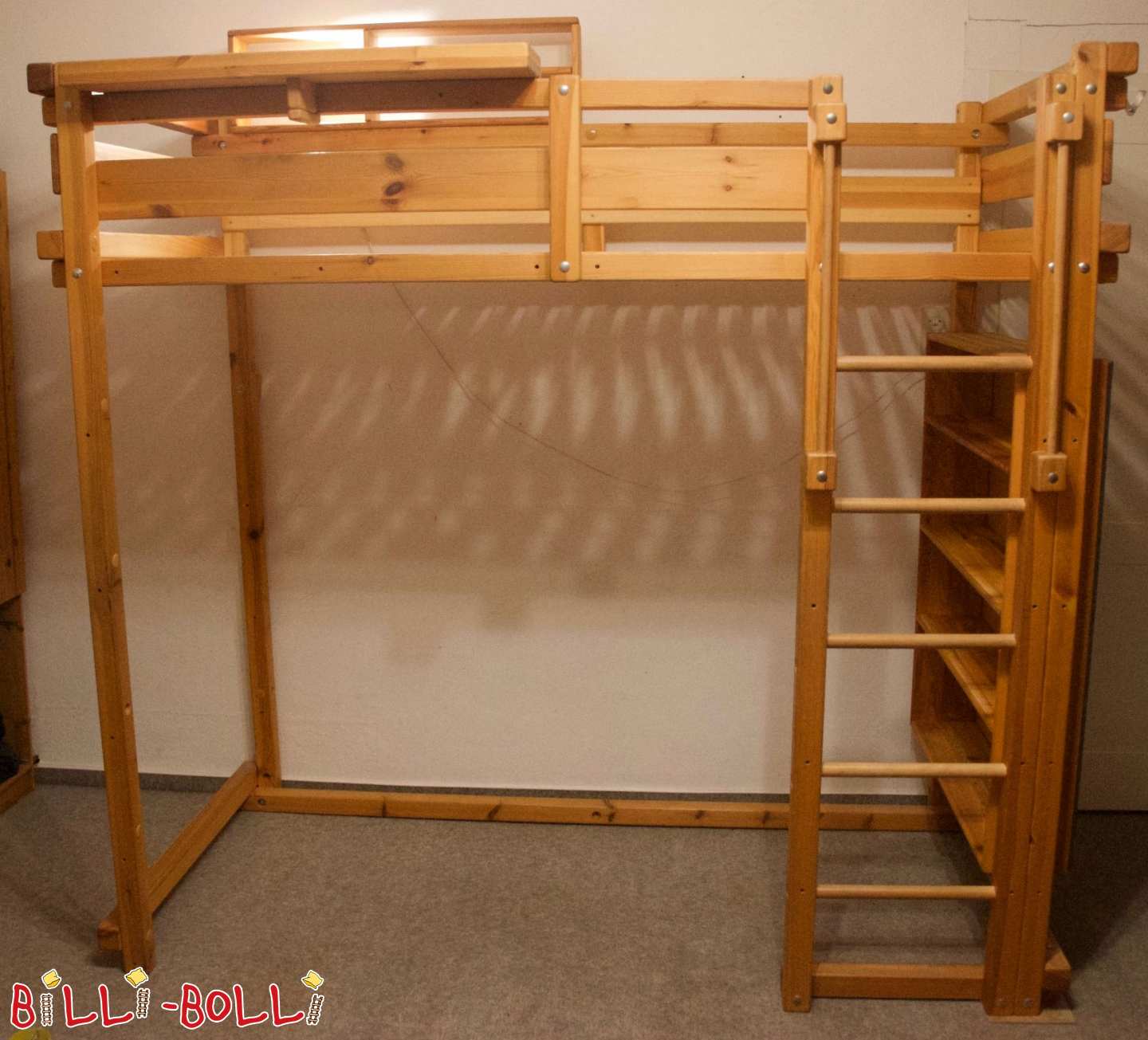 Youth bed made of pine in Tübingen (Category: second hand loft bed)