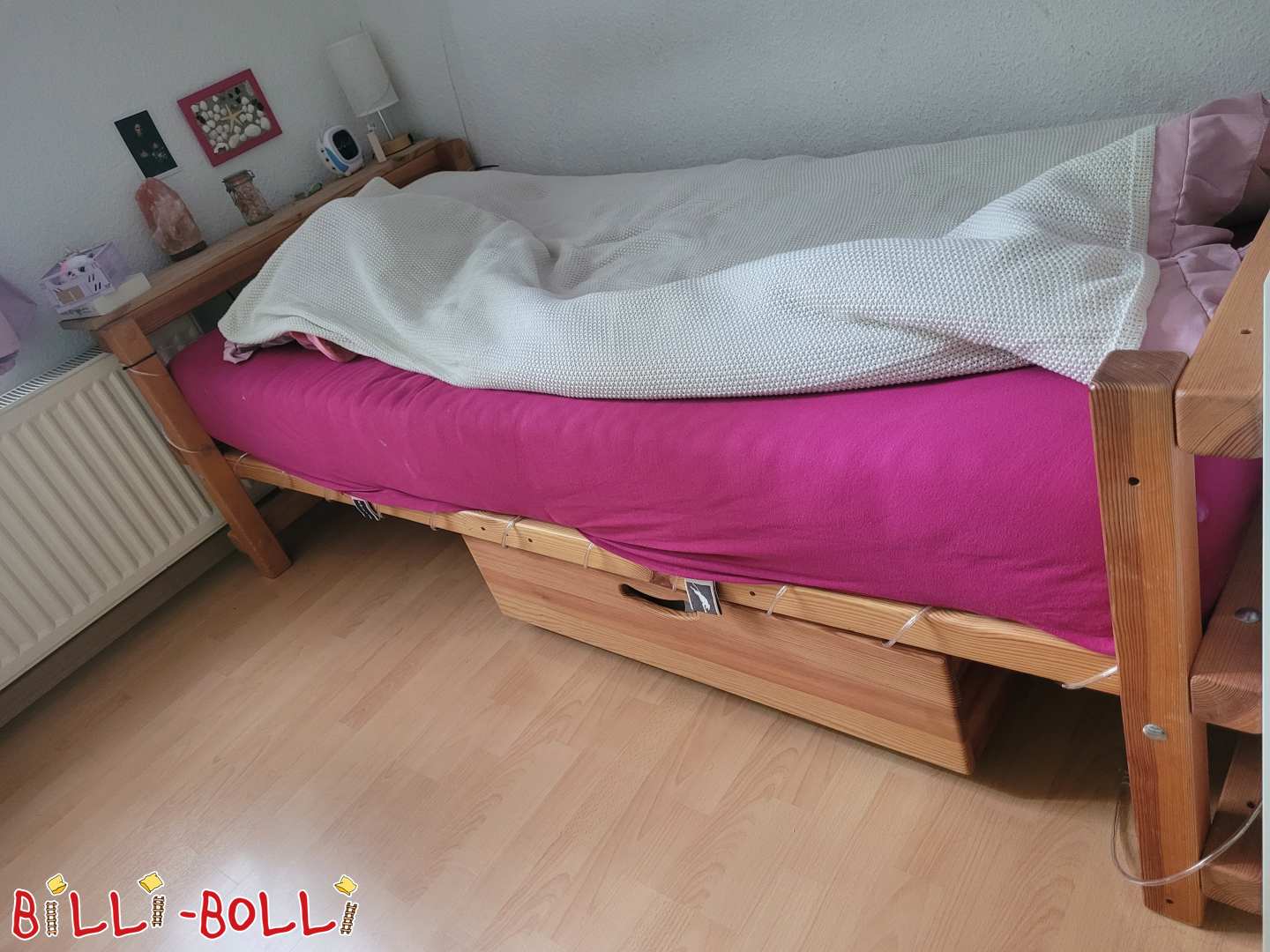 Cama baixa para jovens 90 x 200 com estrado (Categoria: Camas baixas para jovens usados)