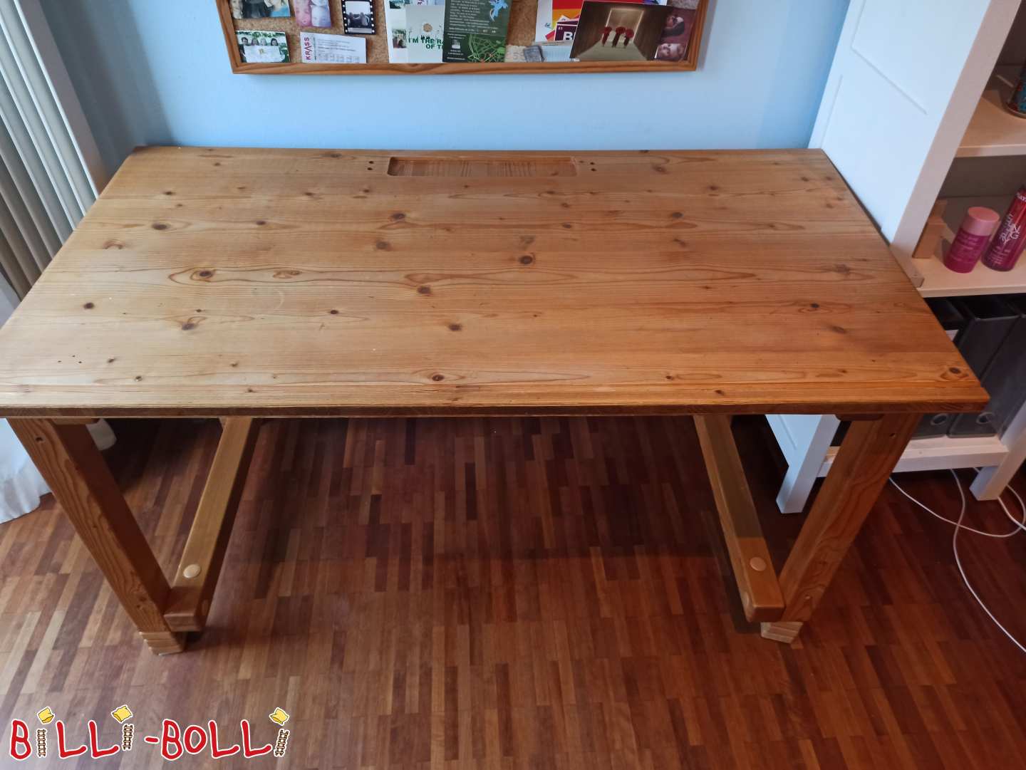 Detský stôl, olejovaný smrek (Kategória: Použitý nábytok)