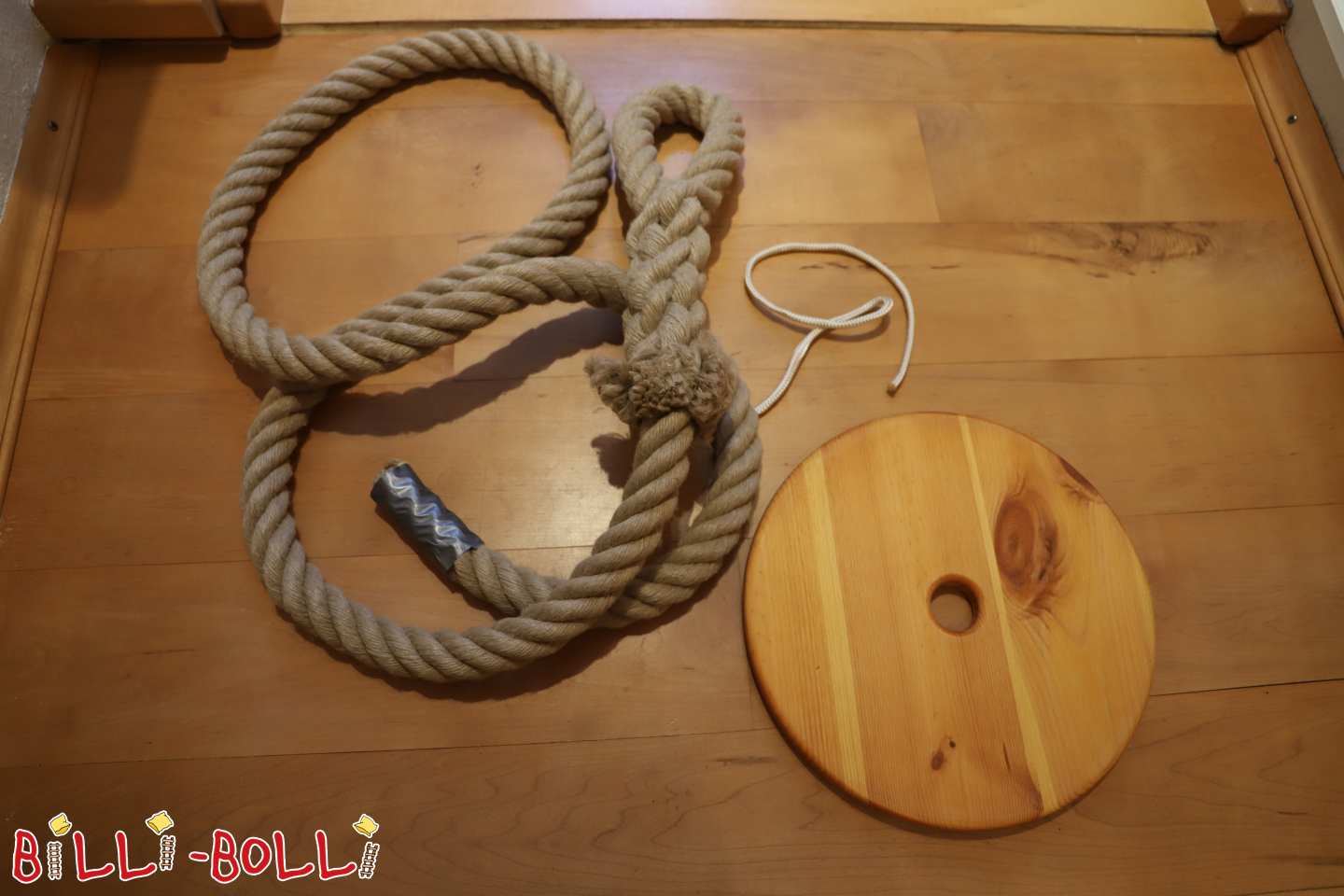 Climbing rope 2.50 m and swing plate (Category: Accessories/extension parts pre-owned)