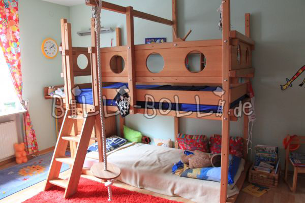 Łóżko piętrowe (łóżko na poddaszu rosnące wraz z dzieckiem) (Kategoria: Używane łóżko na poddaszu)