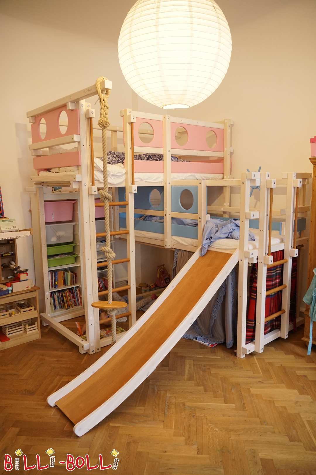 Growing double loft bed to be handed over in Mannheim (Category: Both-Up Bunk Beds pre-owned)