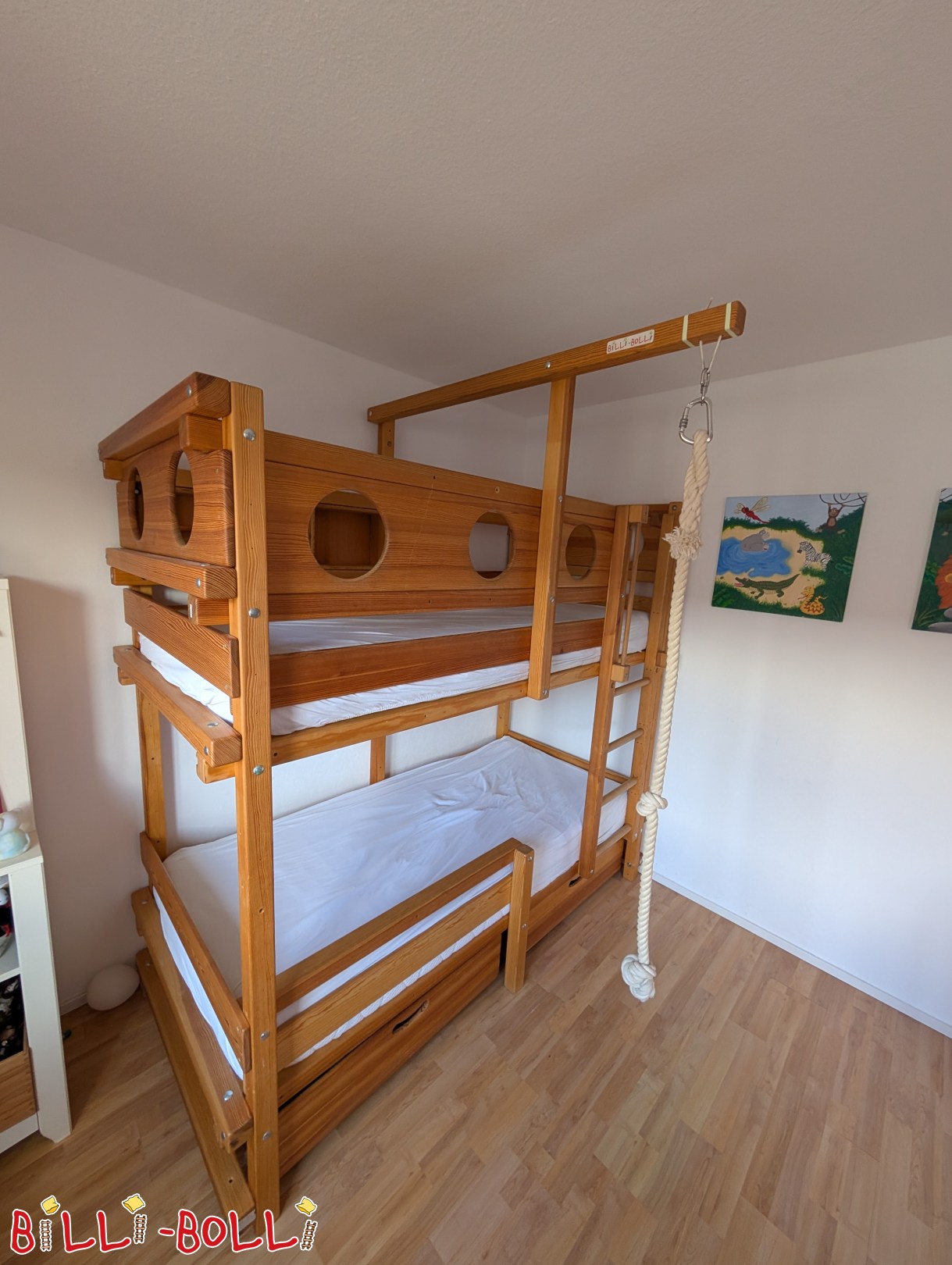 Beliche que cresce com a criança, cama ideal para irmãos (Categoria: Camas usadas)