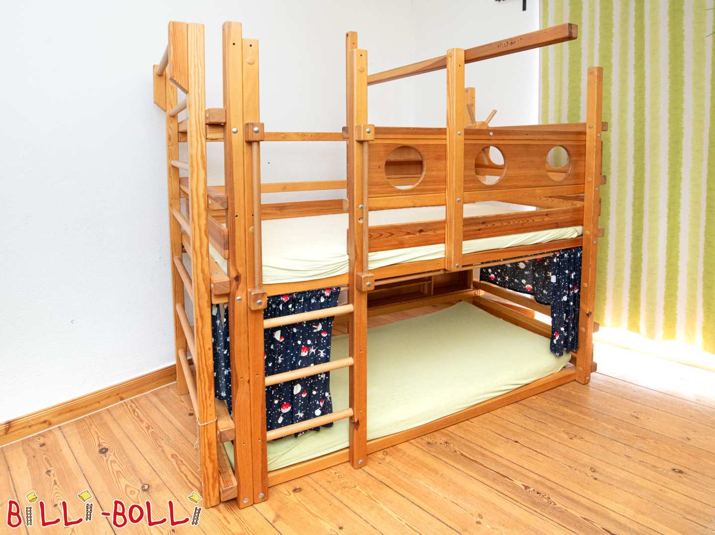 Growing bunk bed with bunk boards, Berlin (Category: Bunk Bed pre-owned)