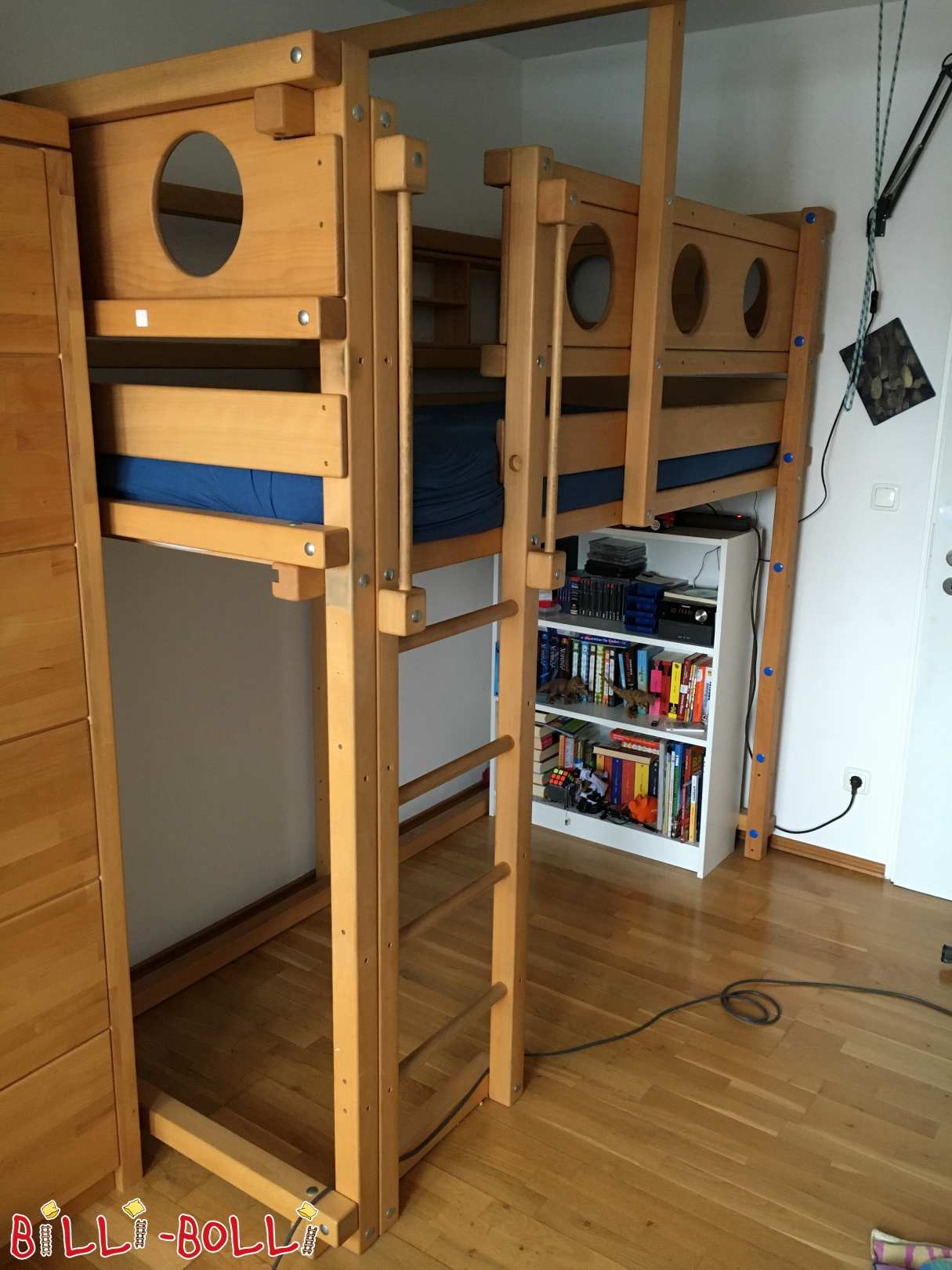 Growing loft bed 90 x 200 cm in Freising (Category: second hand loft bed)