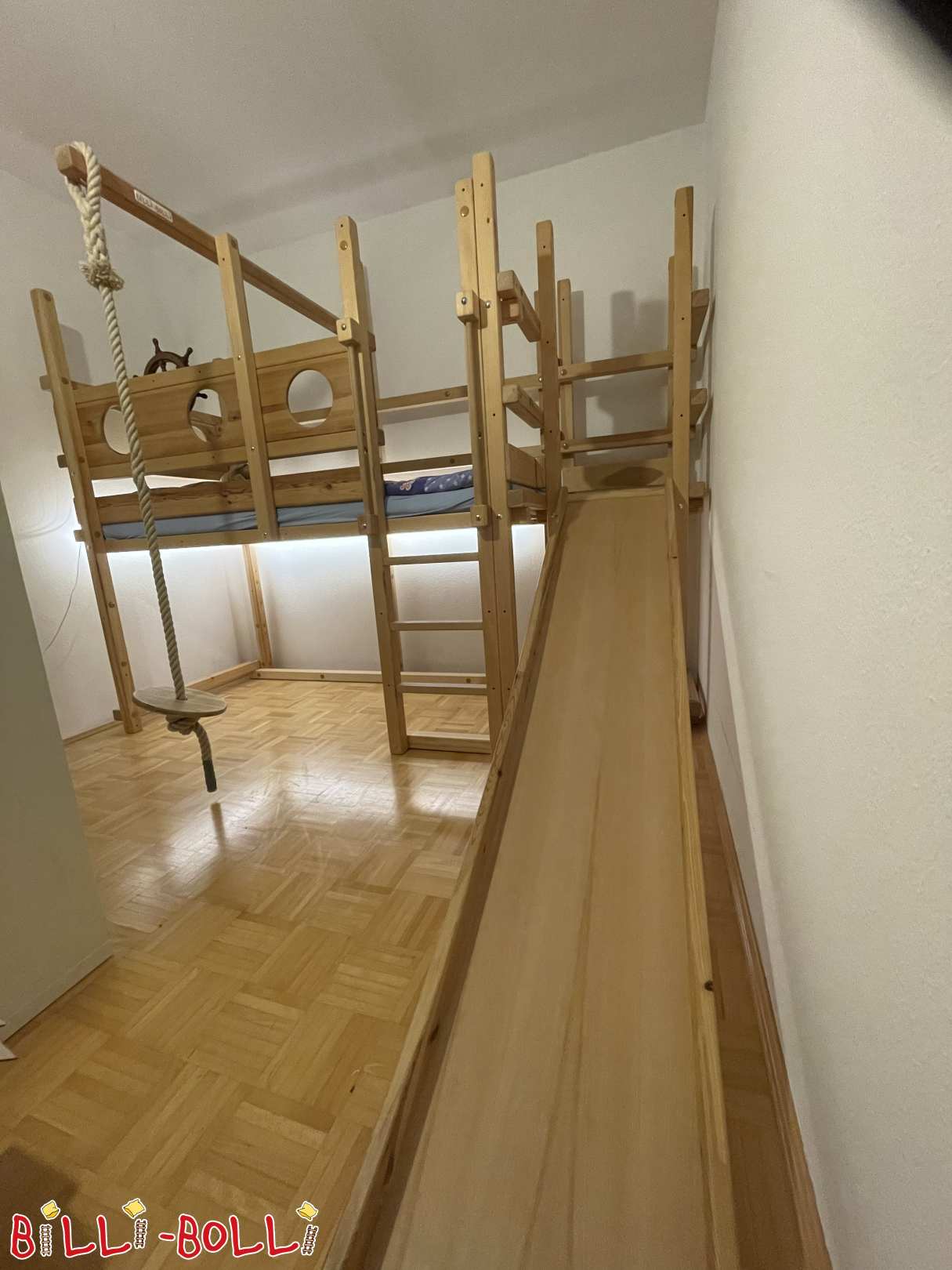 Kasvav pööningvoodi Maini-äärses Frankfurdis (Kategooria: Loft-voodi kasvab koos lapsega used)