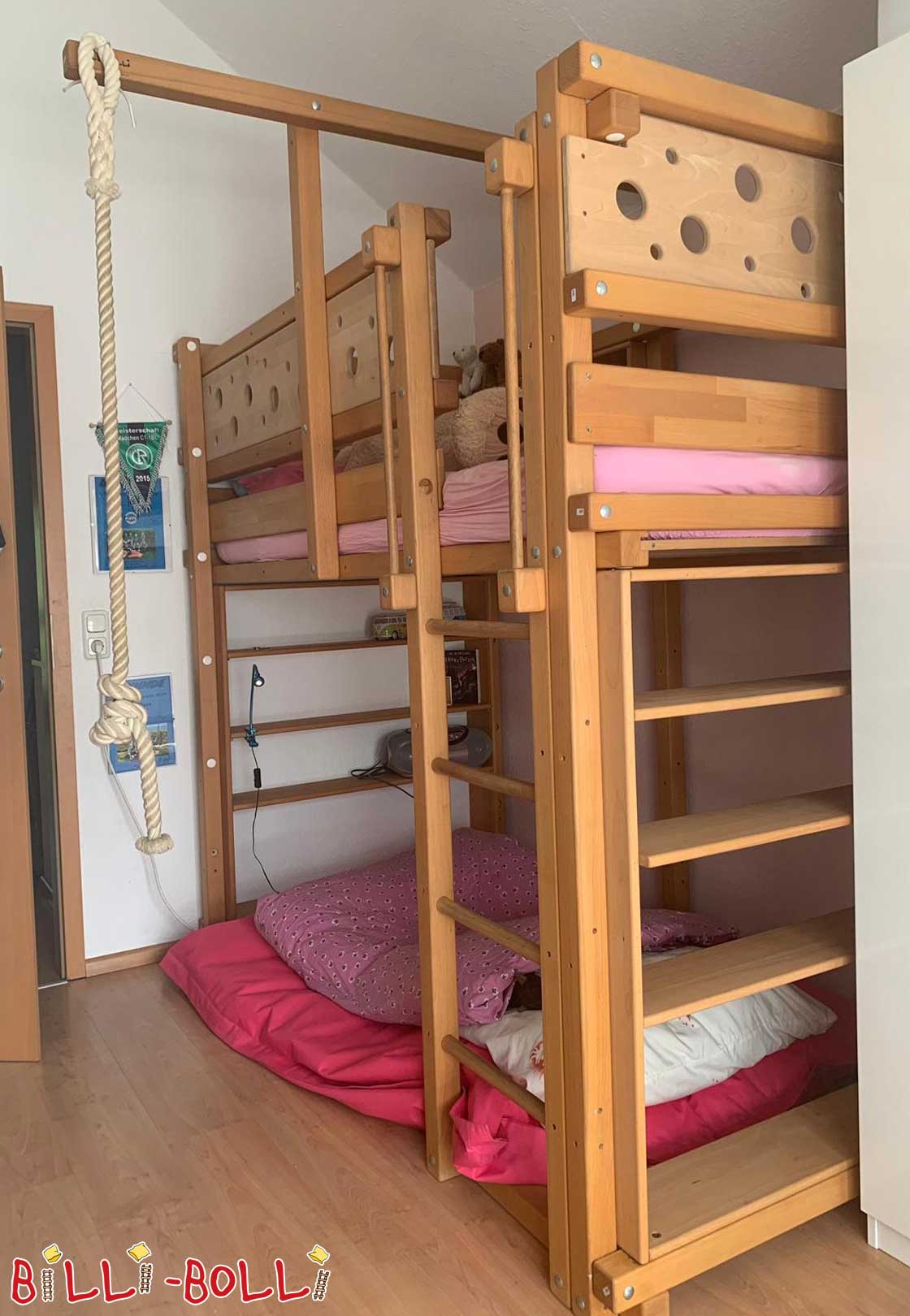 Loft bed that grows with the child incl. conversion sets in Oberhausen (Category: second hand loft bed)