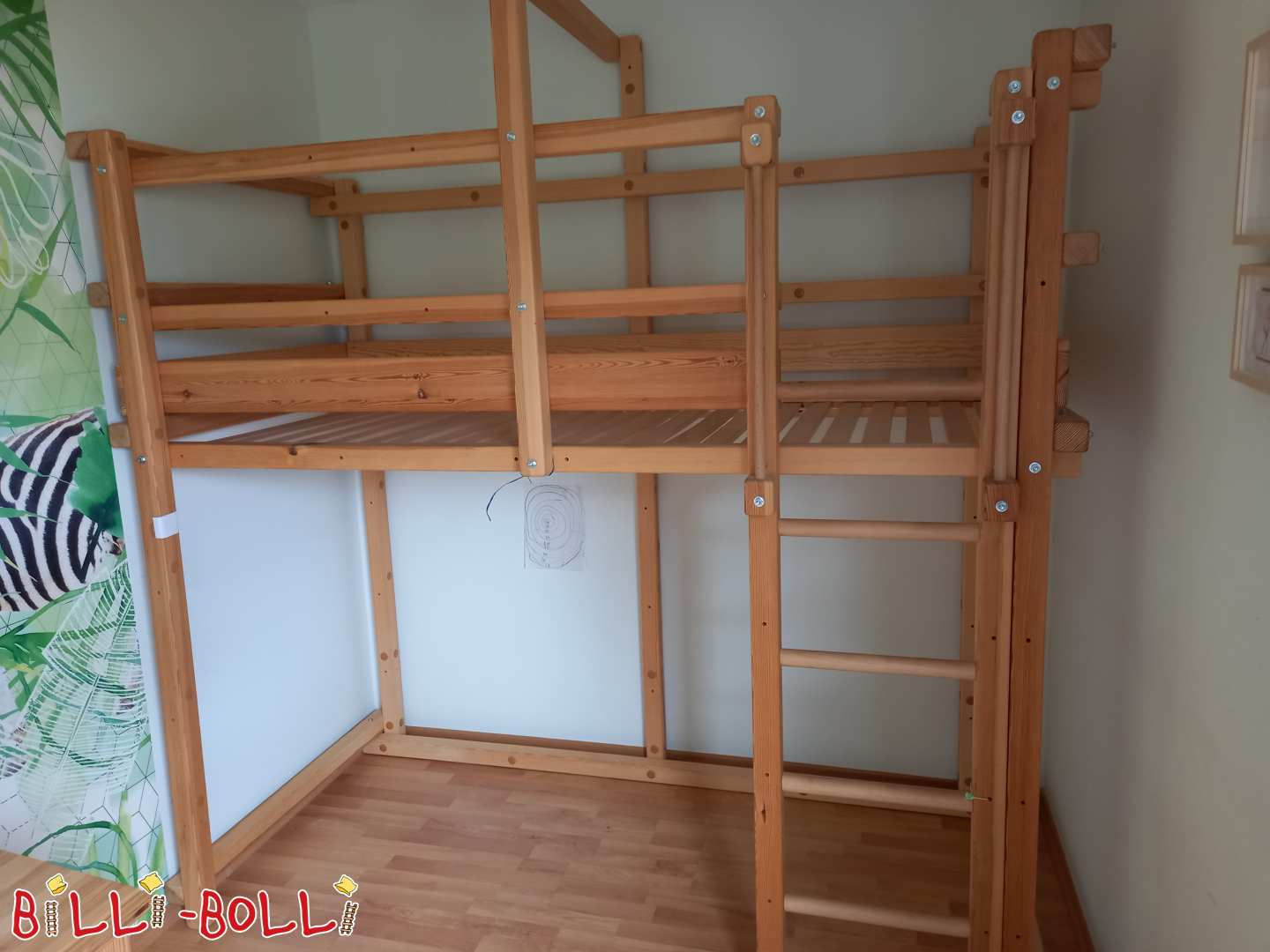 Growing loft bed pine untreated for sale (Category: Loft Bed Adjustable by Age pre-owned)