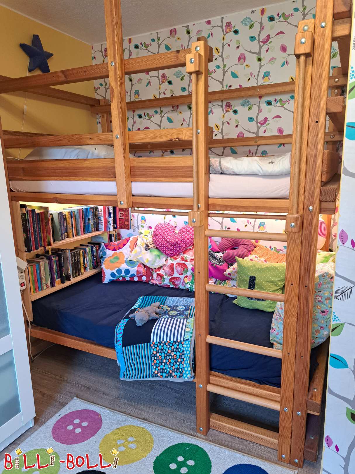 Cama alta que cresce com a criança com 2º nível de cama (Categoria: Cama alta que cresce com a criança usada)