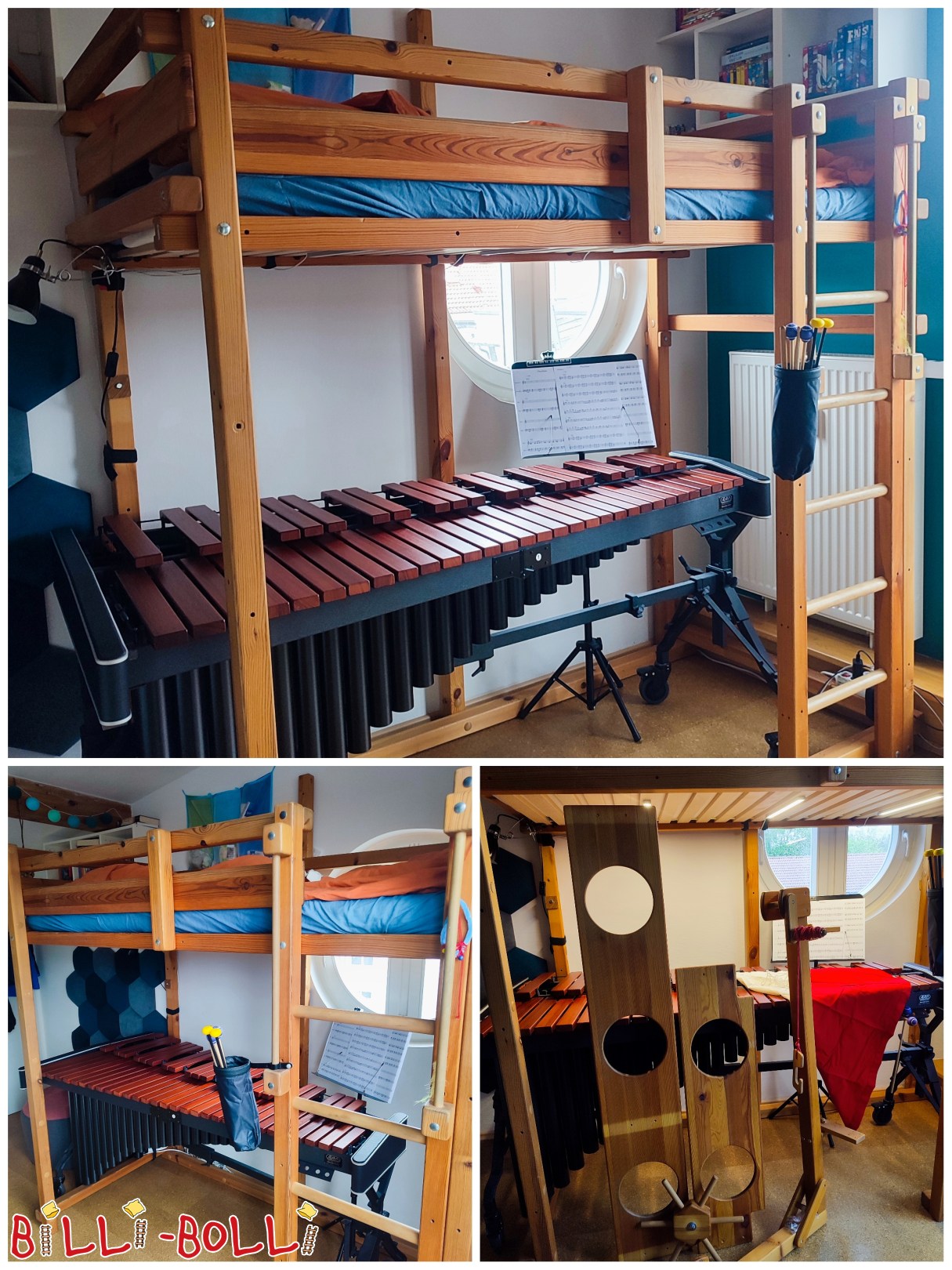 Hennigsdorfis koos lapsega kasvav kahekorruseline voodi, mis kasvab koos lapsega. (Kategooria: Lapsega koos kasvav kõrgvoodi kasutatud)