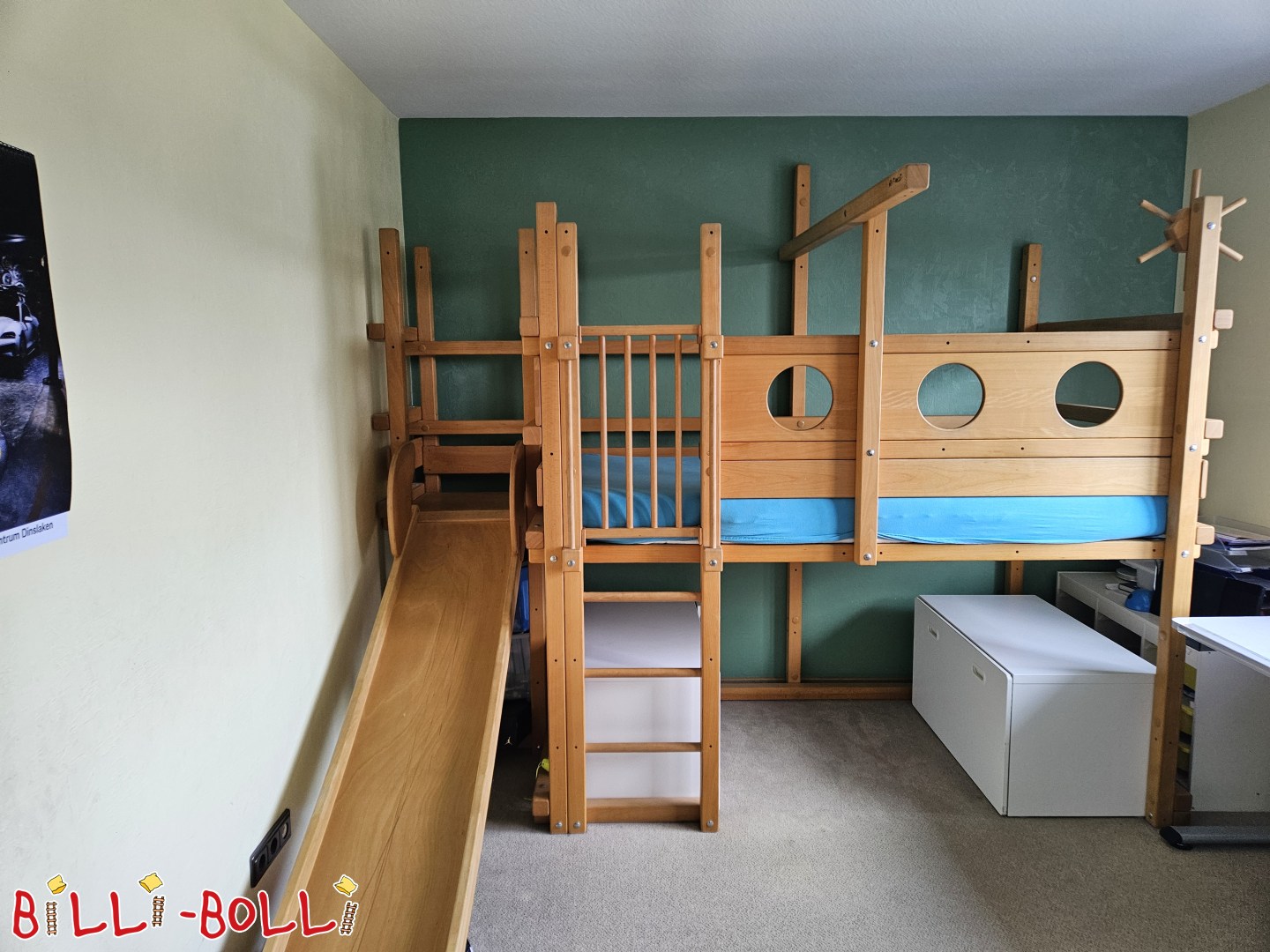 Reklāma 7113: Bēniņu gulta ar slīdkalniņu torni, kas aug kopā ar bērnu Bēniņu gulta ar slīdkalniņu torni, kas aug kopā ar bērnu (Kategorija: Bēniņu gulta, kas aug kopā ar bērniem, ko izmanto)