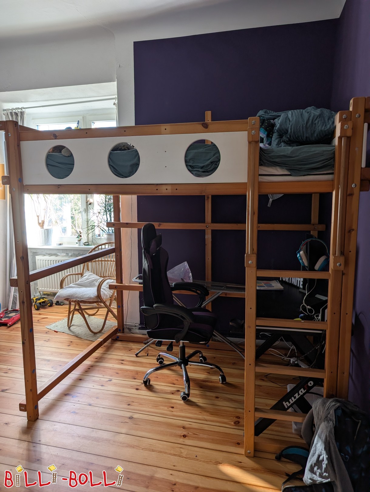 Publicidade 7075: Cama alta que cresce com a criança com painéis temáticos e prateleira Cama alta que cresce com a criança com painéis temáticos e prateleira (Categoria: Cama alta que cresce com a criança usada)