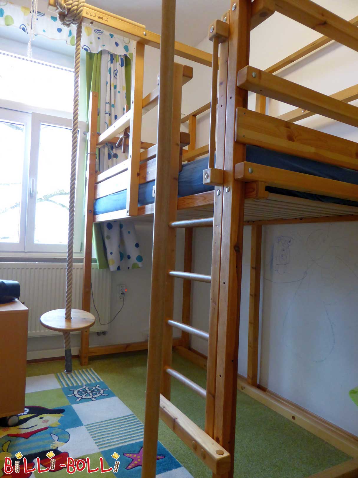 Loft bed or bunk bed that grows with the child (Category: second hand loft bed)