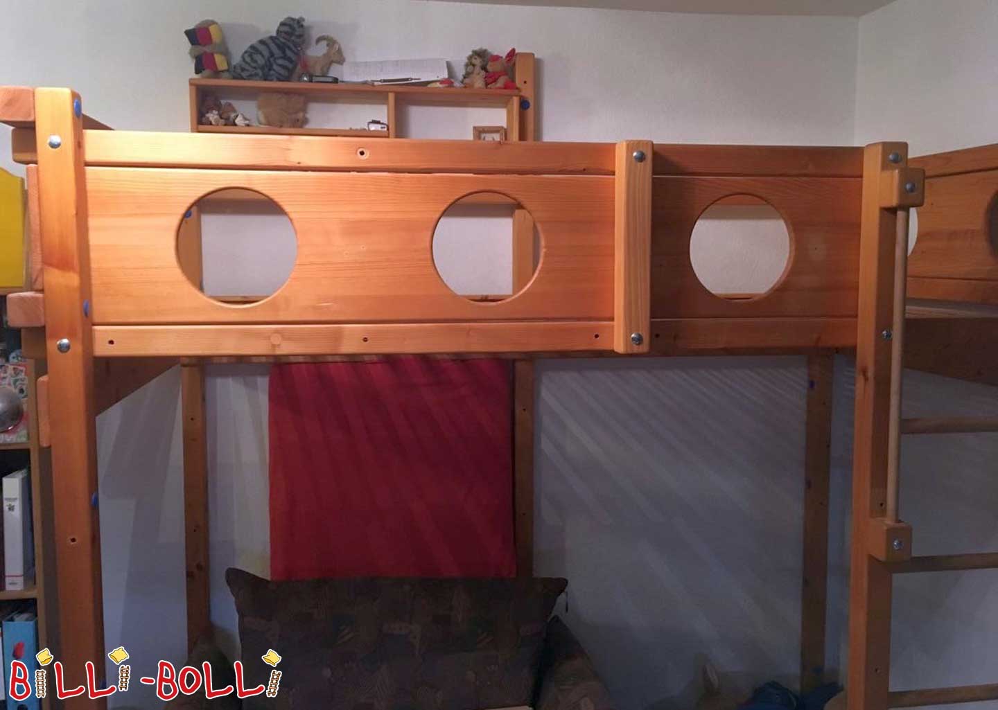 Augoša bēniņu gulta "Pirāts" (Kategorija: Izmantota bēniņu gulta)