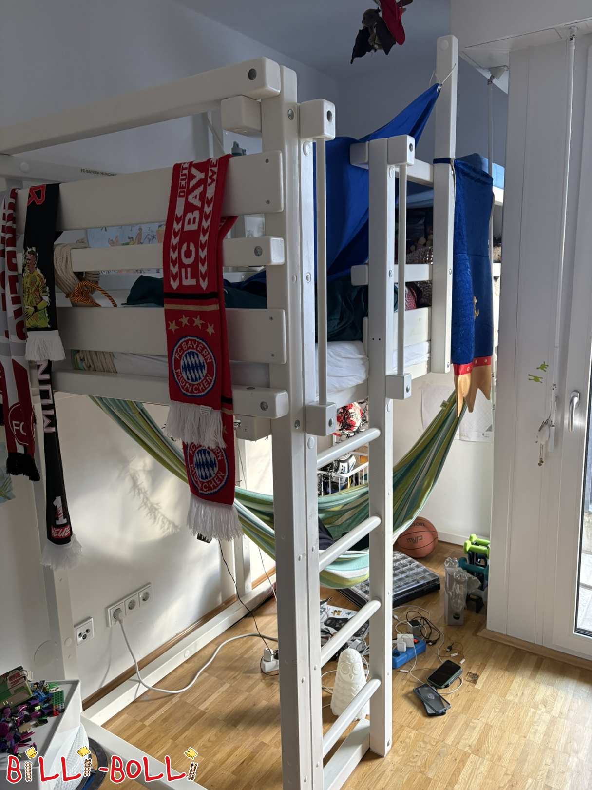 Ogłoszenie 7052: Łóżko na poddaszu, które rośnie wraz z dzieckiem, lakierowane na biało, 90x200 cm Łóżko na poddaszu, które rośnie wraz z dzieckiem, lakierowane na biało, 90x200 cm (Kategoria: Łóżko na antresoli rosnące wraz z dzieckiem używane)