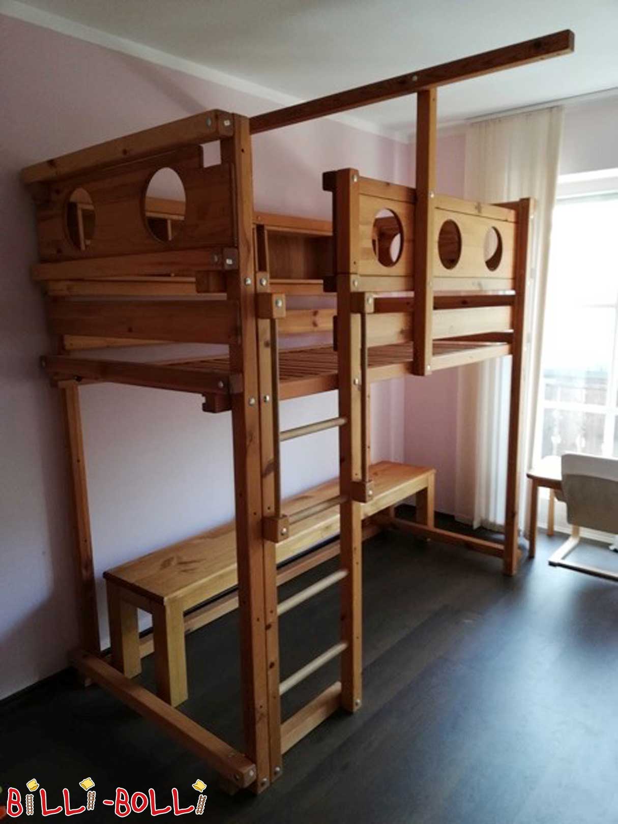 Loft bed that grows with the child (Category: second hand loft bed)