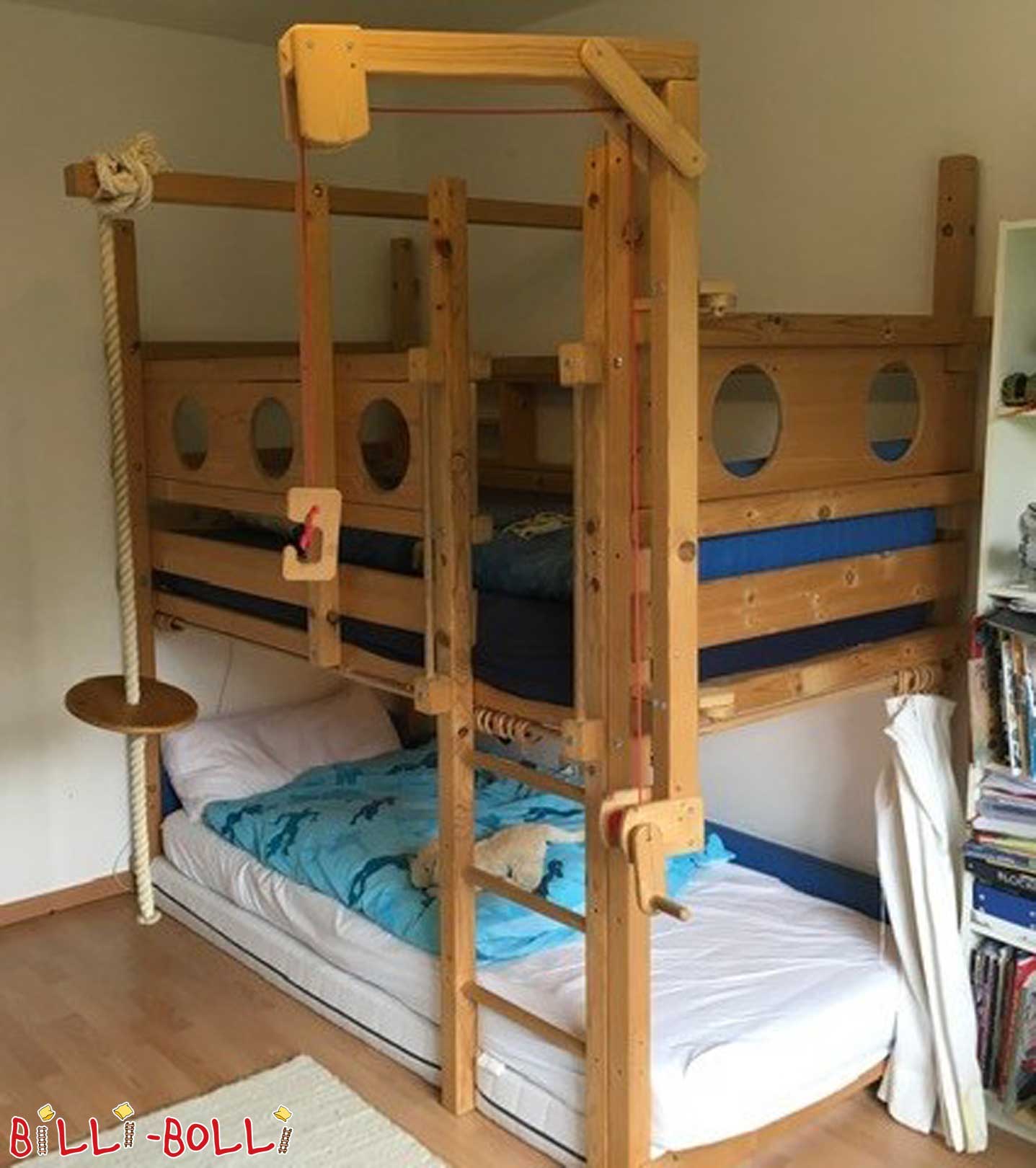 Łóżko na poddaszu, które rośnie wraz z dzieckiem (Kategoria: Używane łóżko na poddaszu)