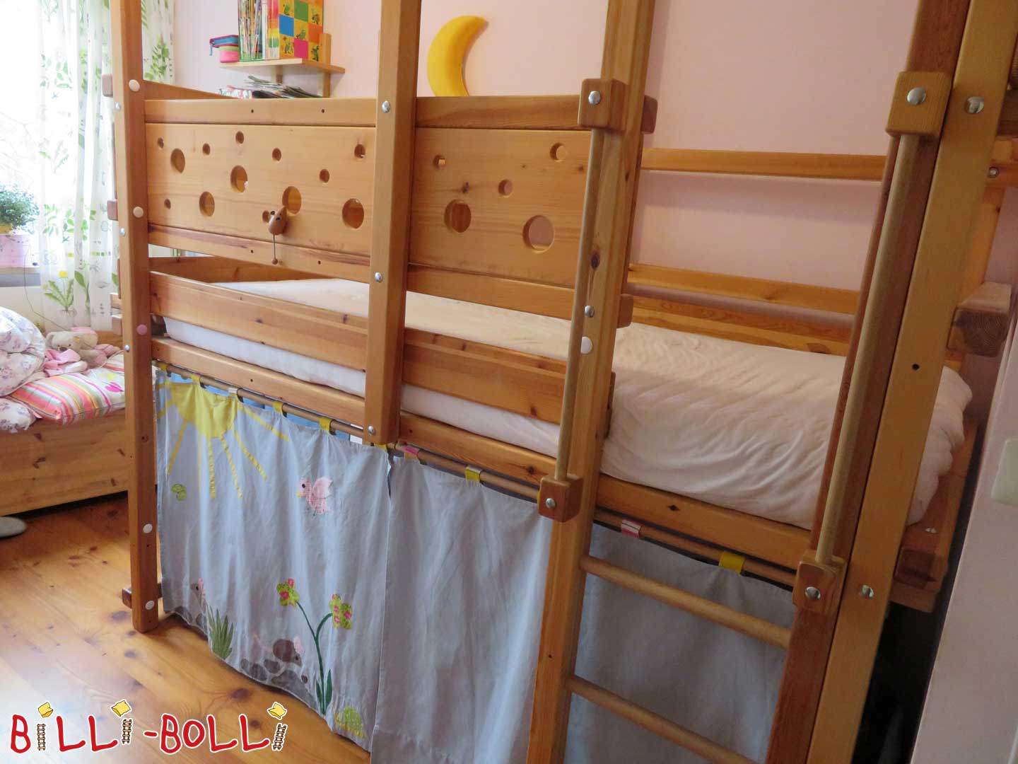 माउस मचान बिस्तर जो बच्चे के साथ बढ़ता है (कोटि: मचान बिस्तर का इस्तेमाल किया)