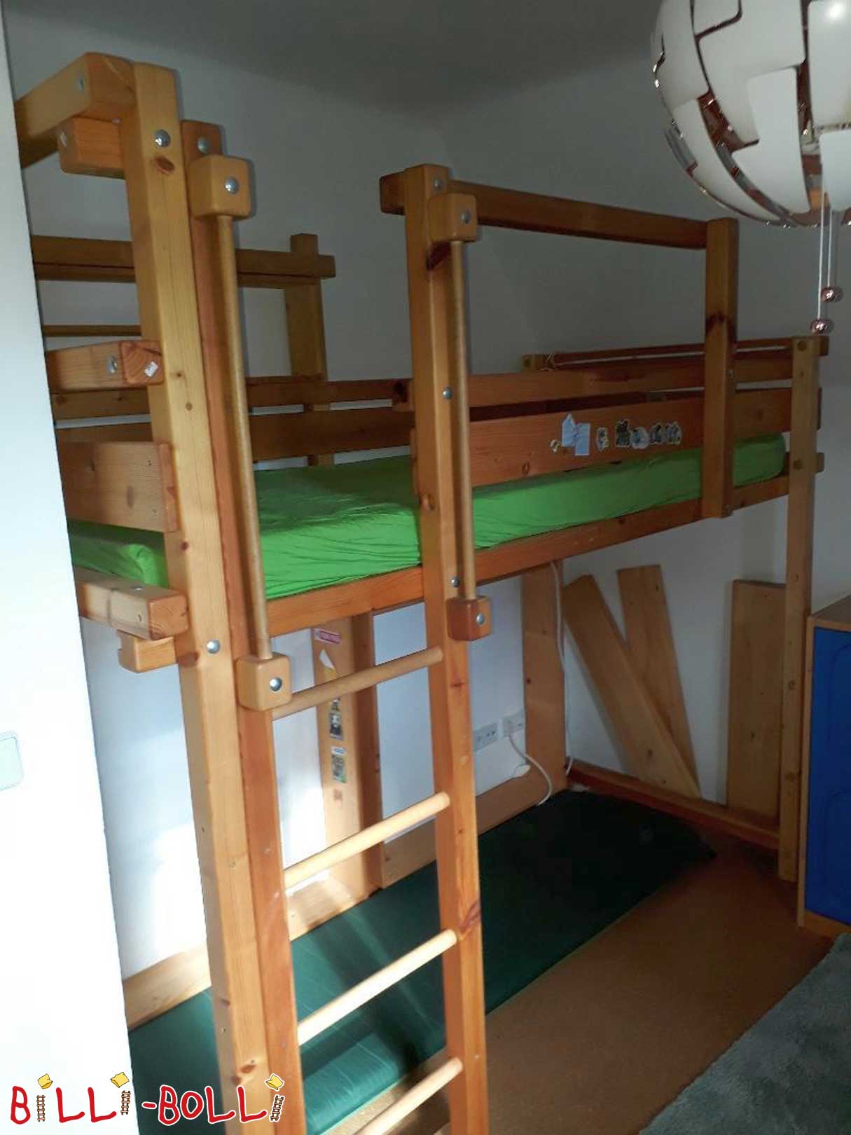 Podkrovní postel, která roste s dítětem (Kategorie: Použité podkrovní postele)