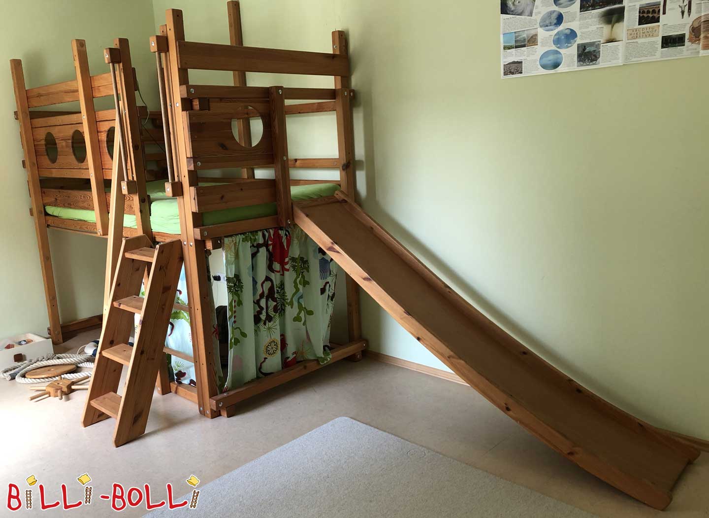 Krevet u potkrovlju koji raste s djetetom (Kategorija: Korišten krevet u potkrovlju)