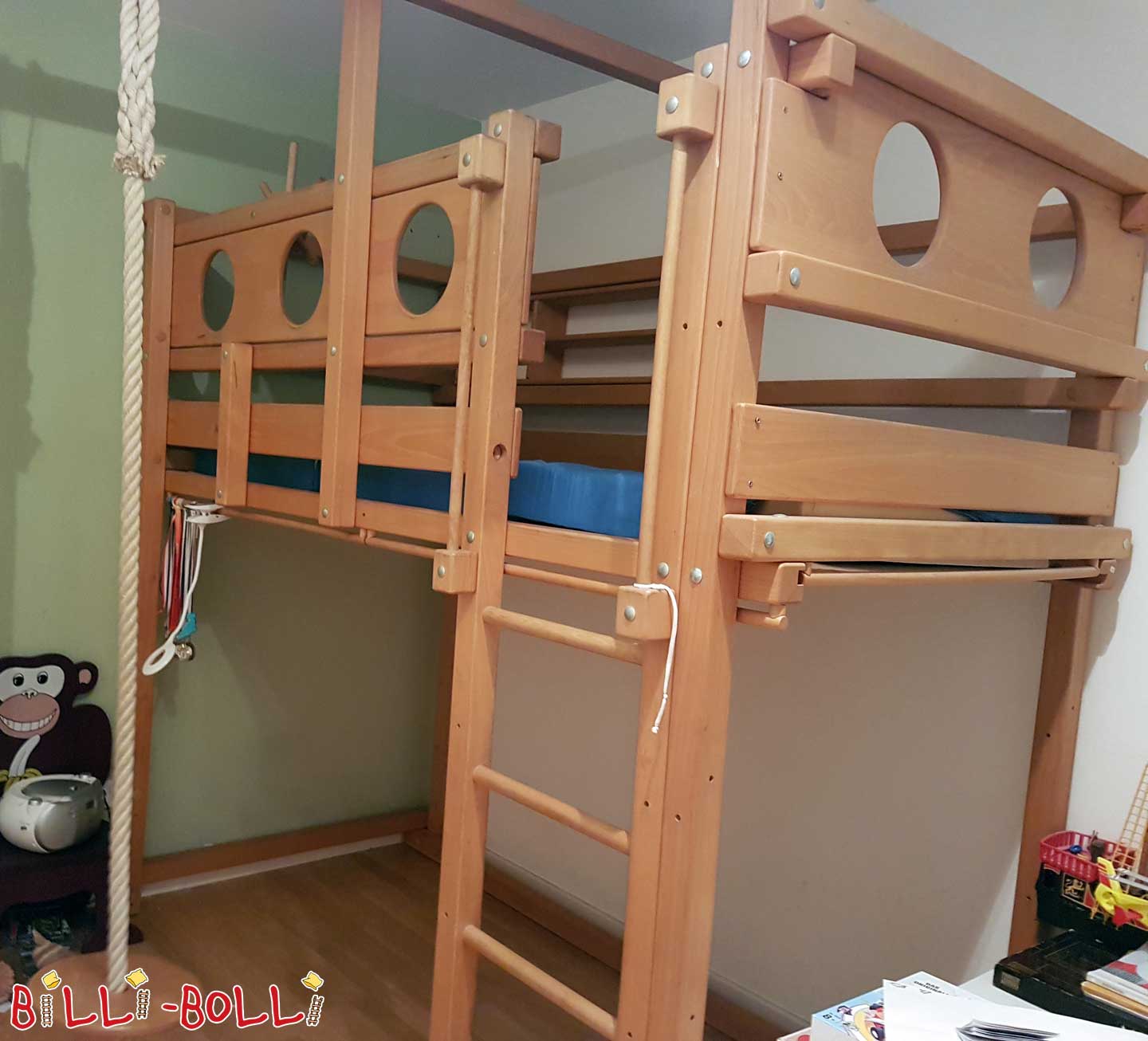 Pirate loft bed growing with you (Category: second hand loft bed)