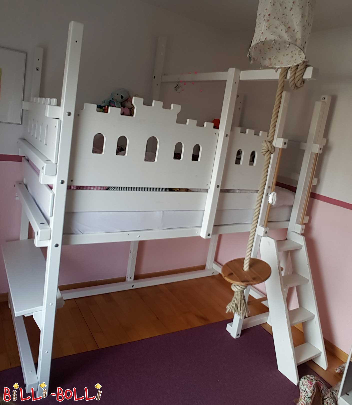 Ritter Schlass Loft Bett datt mat Iech wiisst (Kategorie: Loft Bett néideg)