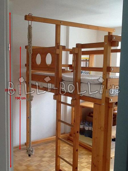 Patul supraetajat original Billi-Bolli din Viena (Categorie: Patul loft utilizat)