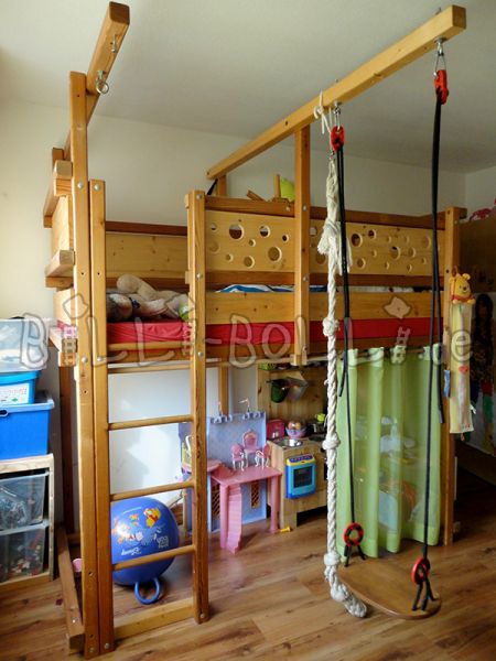 Originele Gullibo Pirates/Pirates Loft Bed (Categorie: groeiende hoogslaper gebruikt)