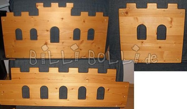 Rytířská hradní prkna (příslušenství) (Kategorie: Použitý dětský nábytek)