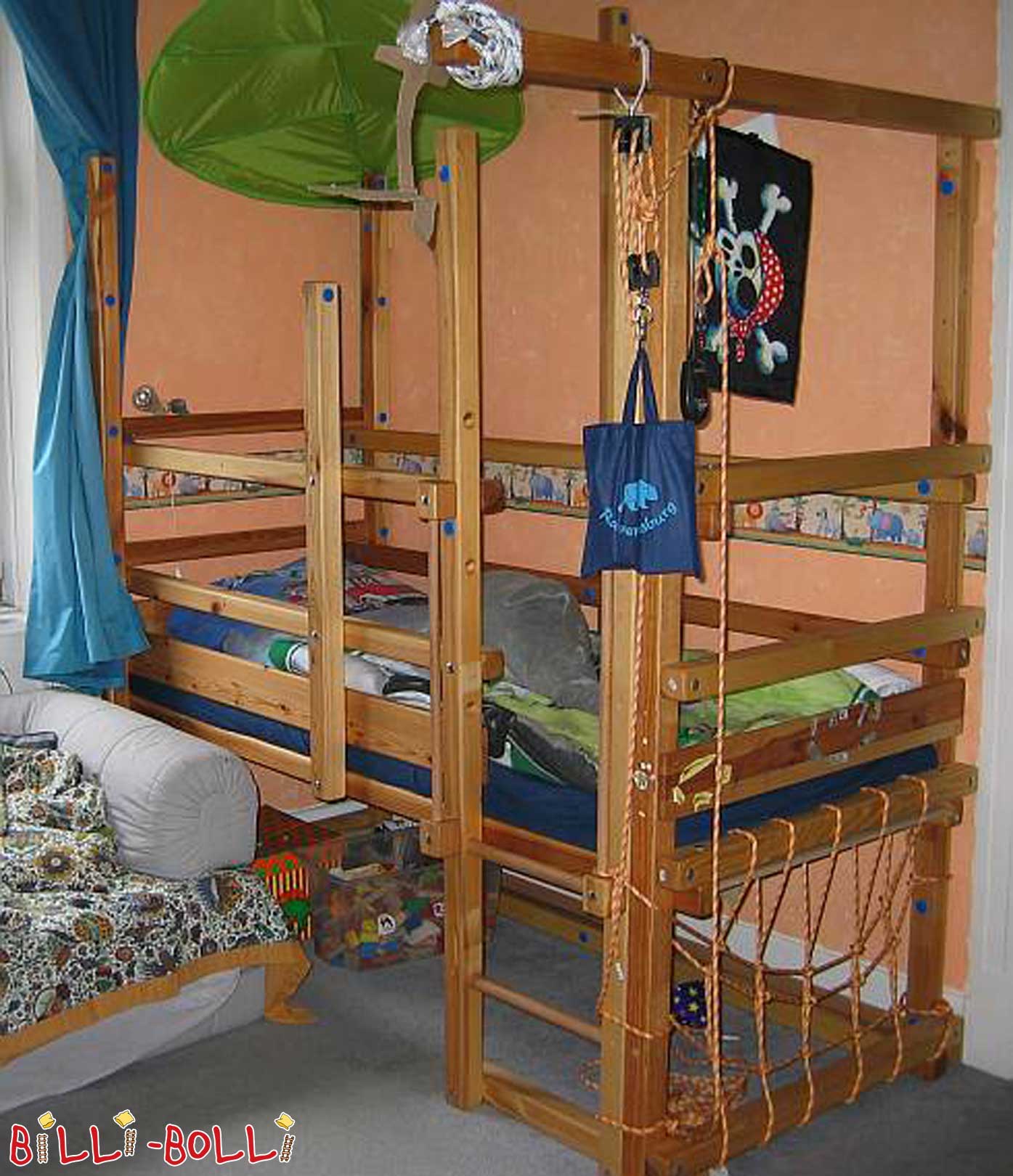Billi-Bolli cama loft de cultivo (Categoría: cama alta segunda mano)
