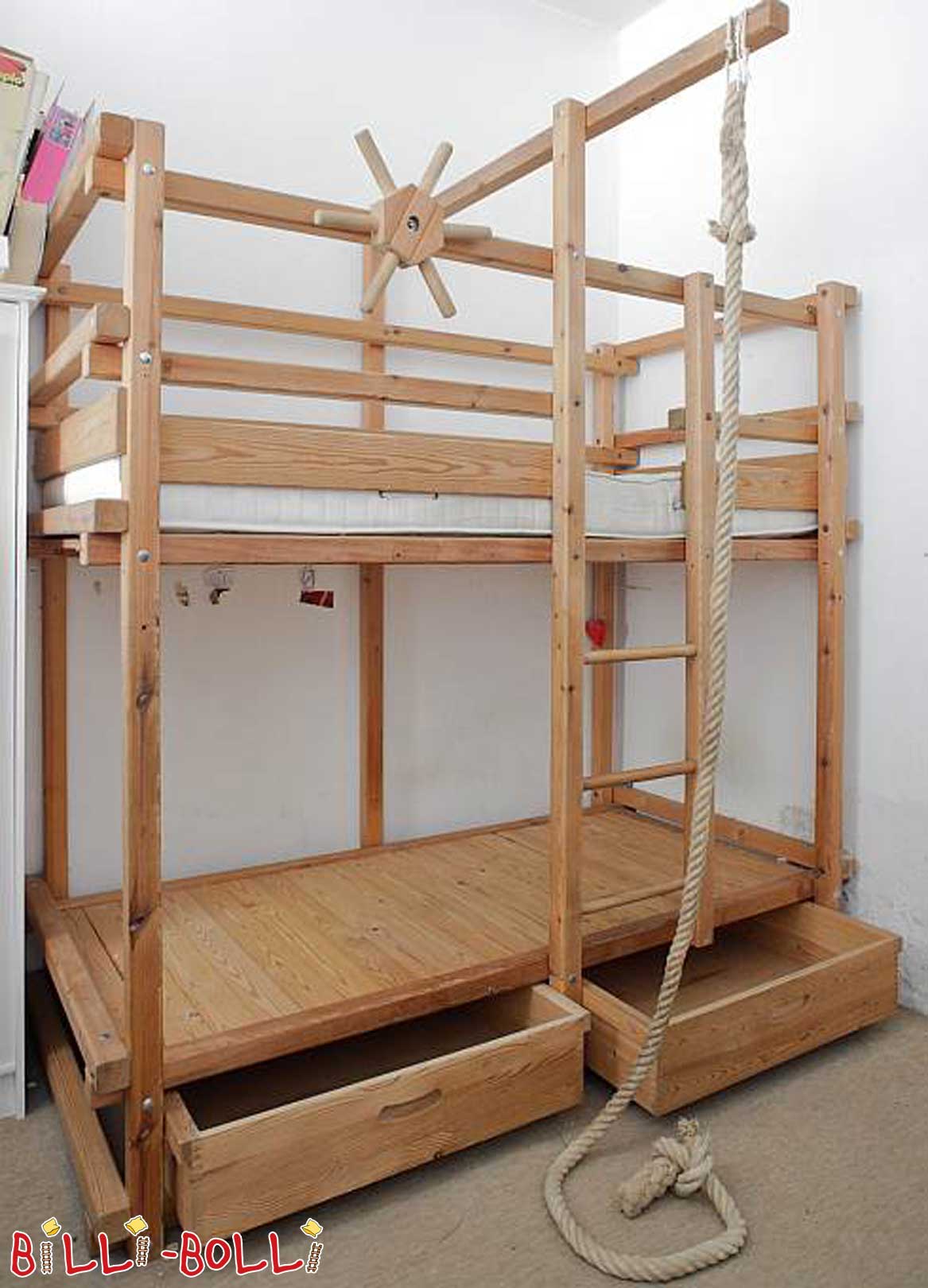 Letto à couchette pirate Gullibo (Category: U lettu à lettu hè adupratu)