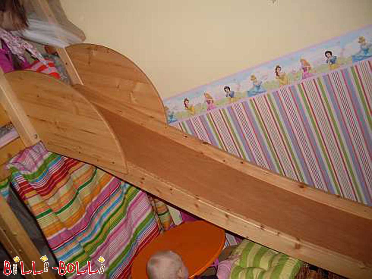 Slide ORIGINALE Billi-Bolli cù orecchie di scorri (Category: U lettu loft hè necessariu)
