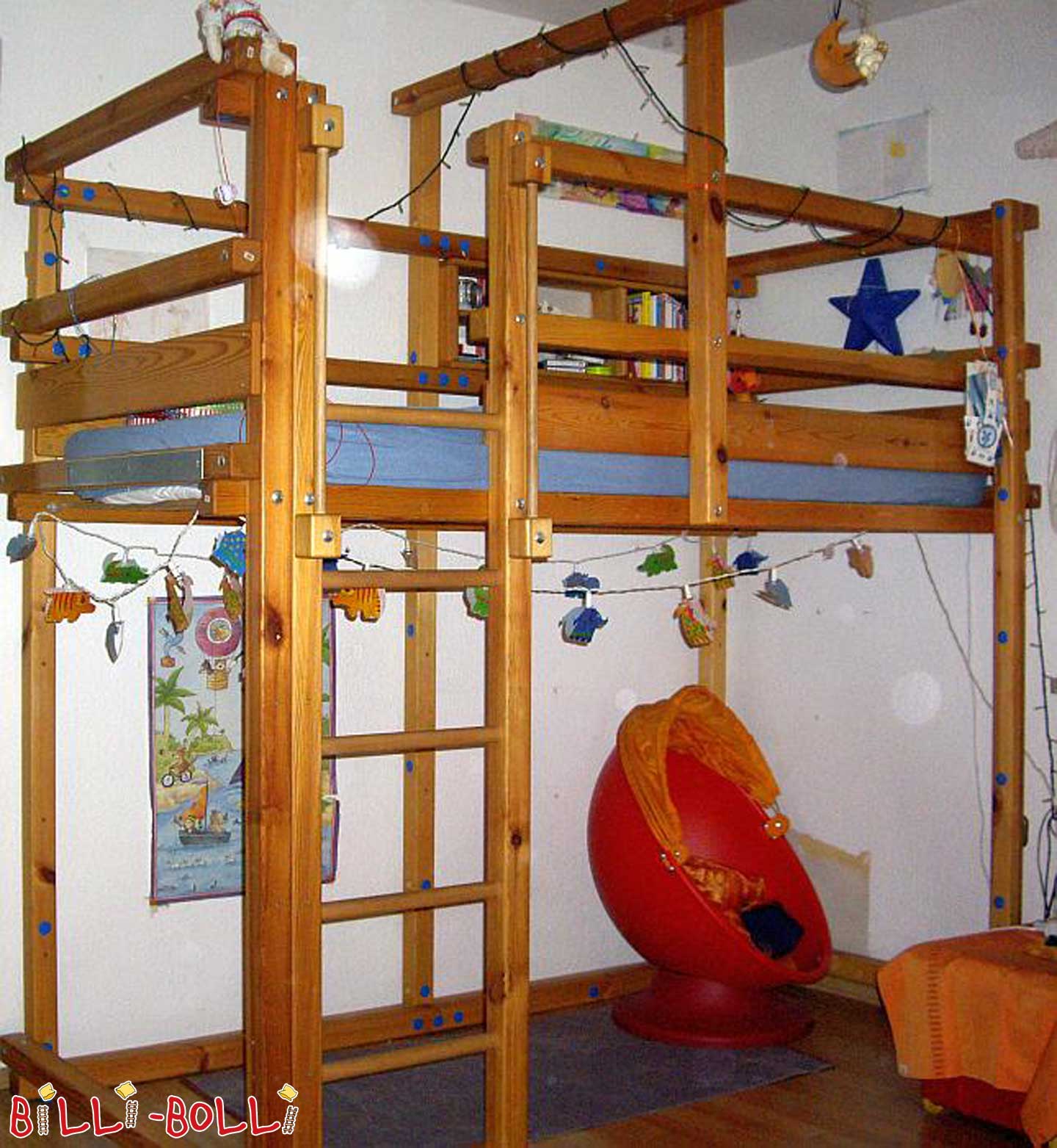 Billi-Bolli bed loft (Category: U lettu loft hè necessariu)