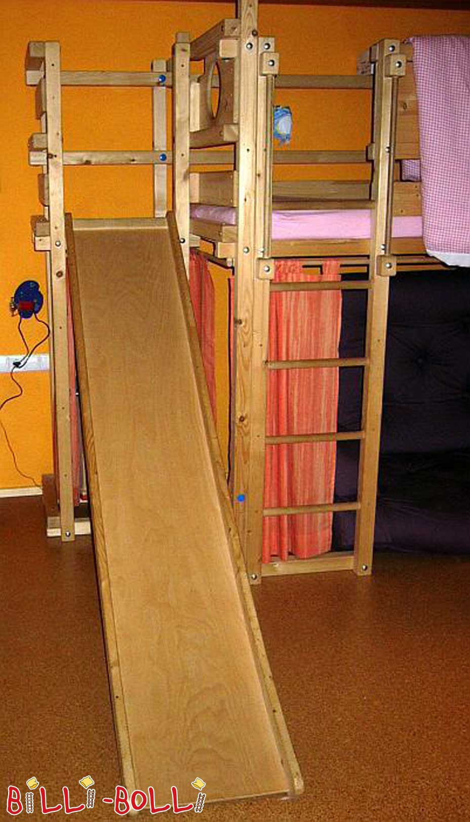 Slide tower with slide for loft bed or bunk bed (Category: second hand loft bed)