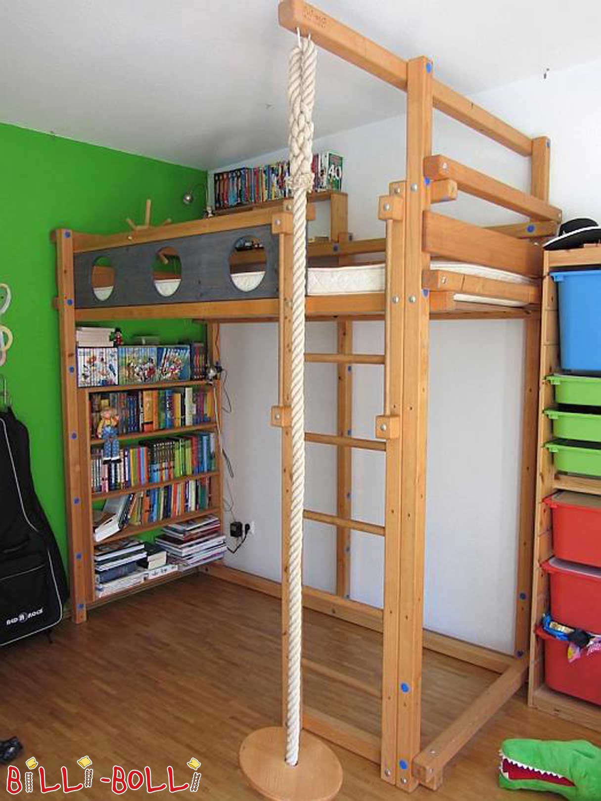 Billi-Bolli loft bed that grows with the child (Category: second hand loft bed)