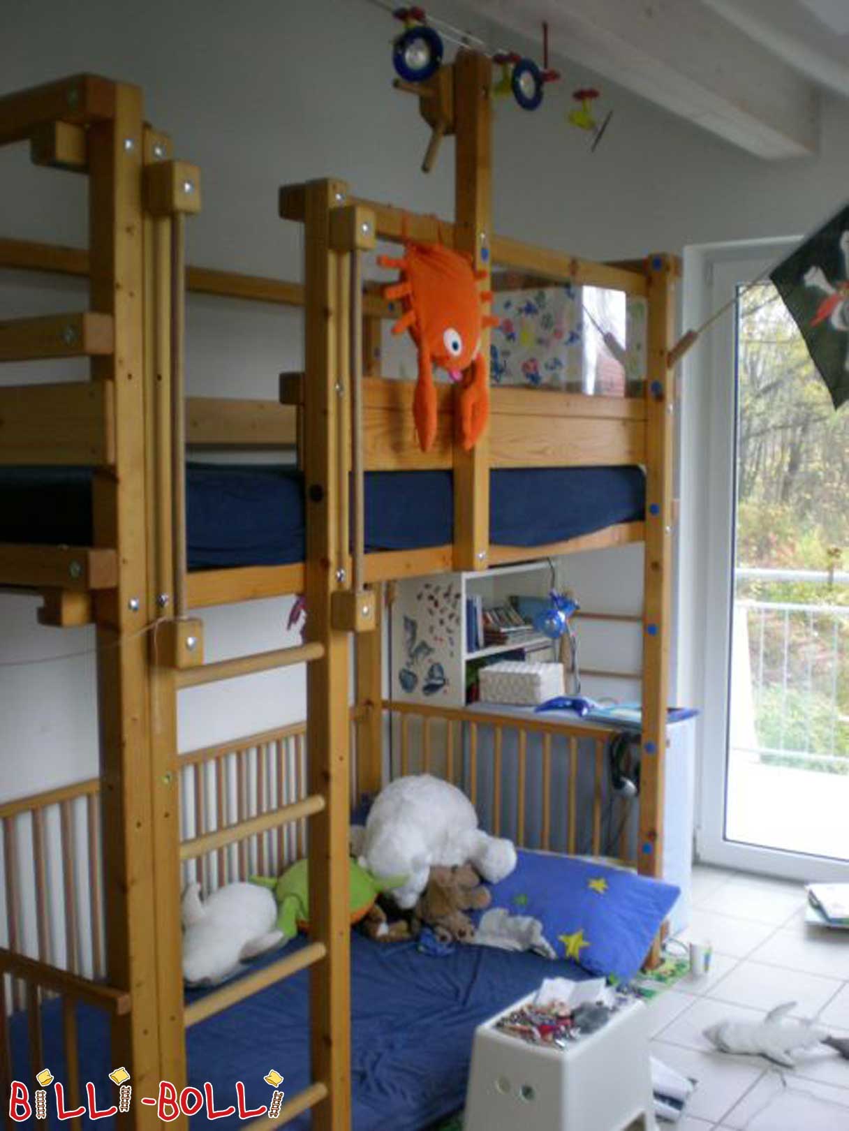 Billi-Bolli loft bed that grows with the child (Category: second hand loft bed)