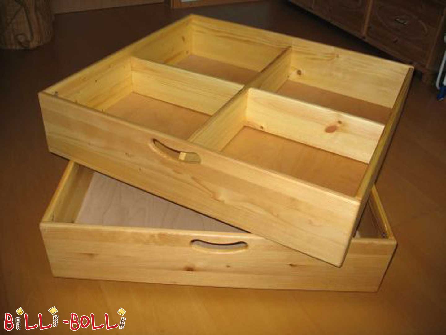 Billi-Bolli-sängyn laatikot (Luokka: Parvisänky käytetty)