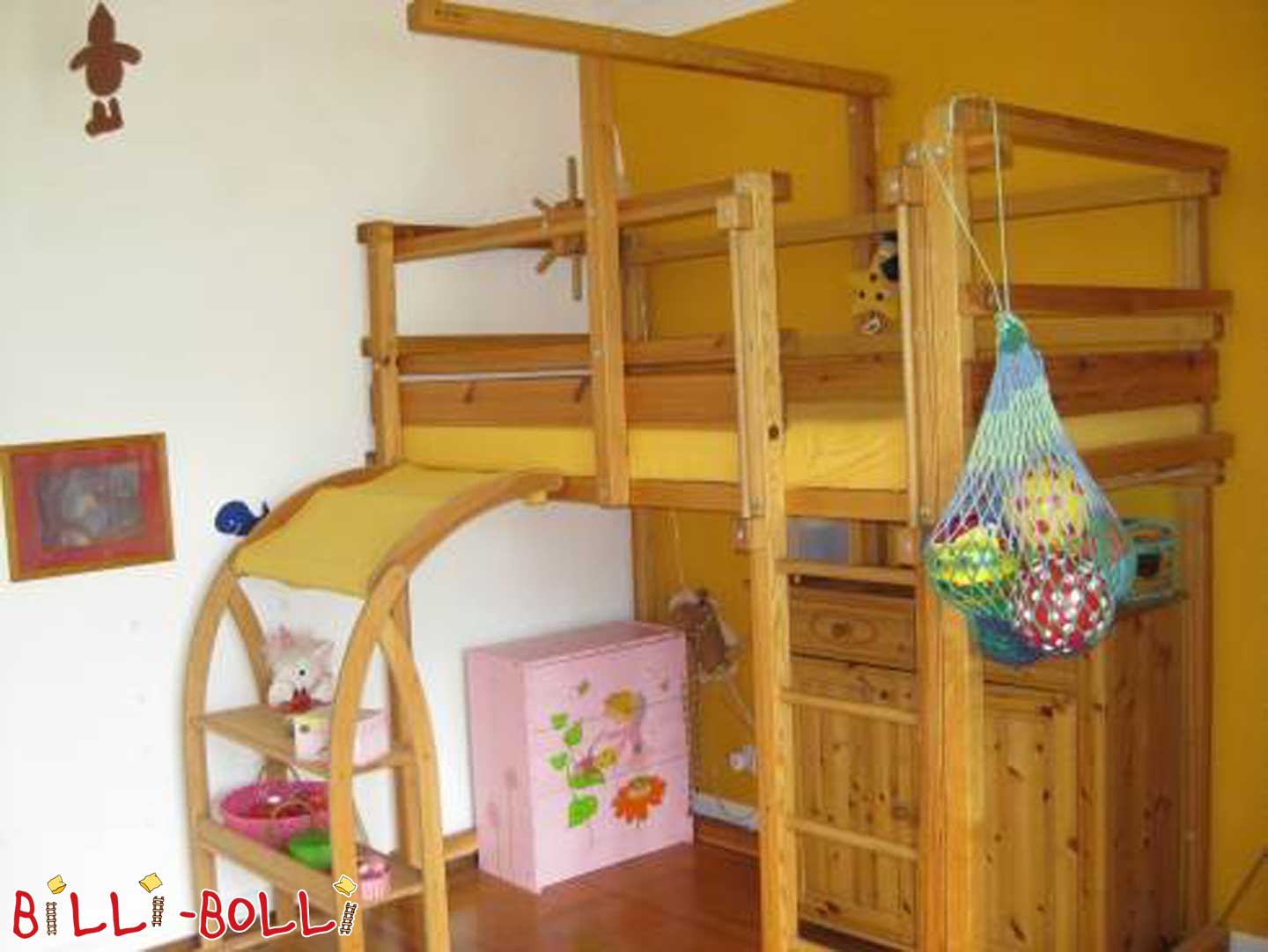 Original Billi-Bolli pirate loft bed (cama loft en crecimiento) (Categoría: cama alta segunda mano)