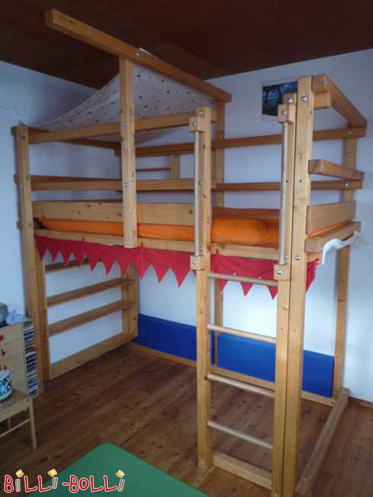 Billi-Bolli bunk bed, laterally offset (Category: second hand loft bed)