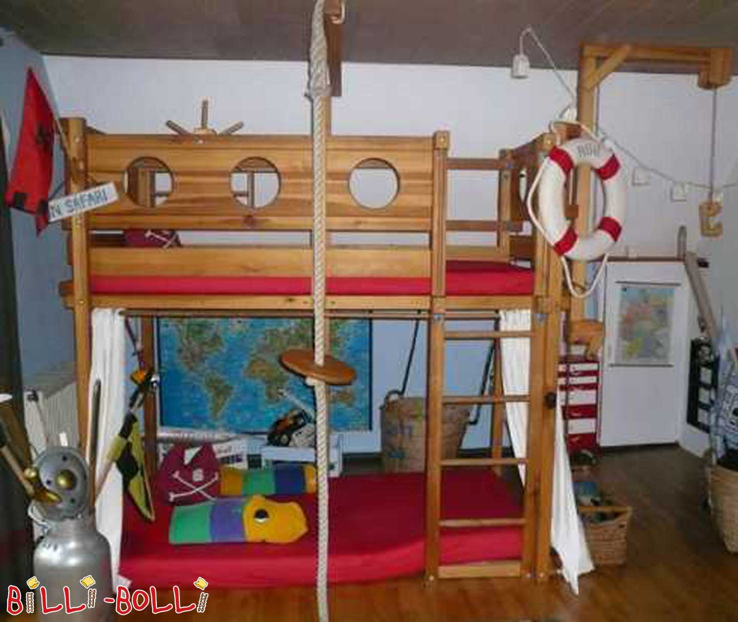 Billi-Bolli Pirate Bed (Category: second hand loft bed)